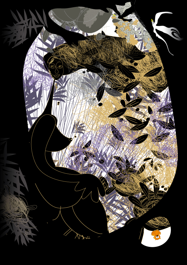 Forest women illustrated by Montse Noguera